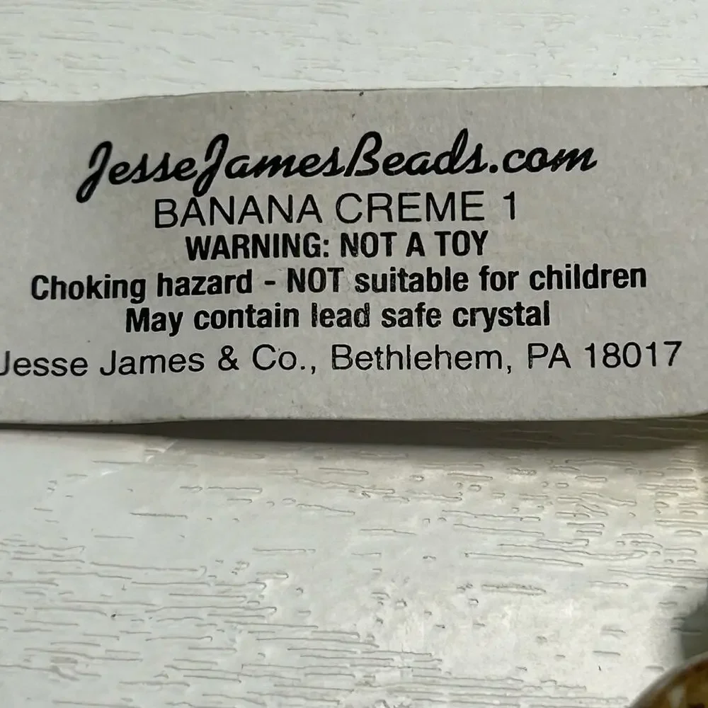 Jesse James Beads Designer Strand Lot Earth Tone NOS